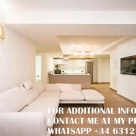 Apartamento Piso Ideal Para Familias A Cinco Minutos Caminando De La Playa *